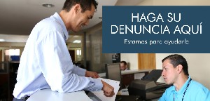 HAGA SU DENUNCIA AQUÍ